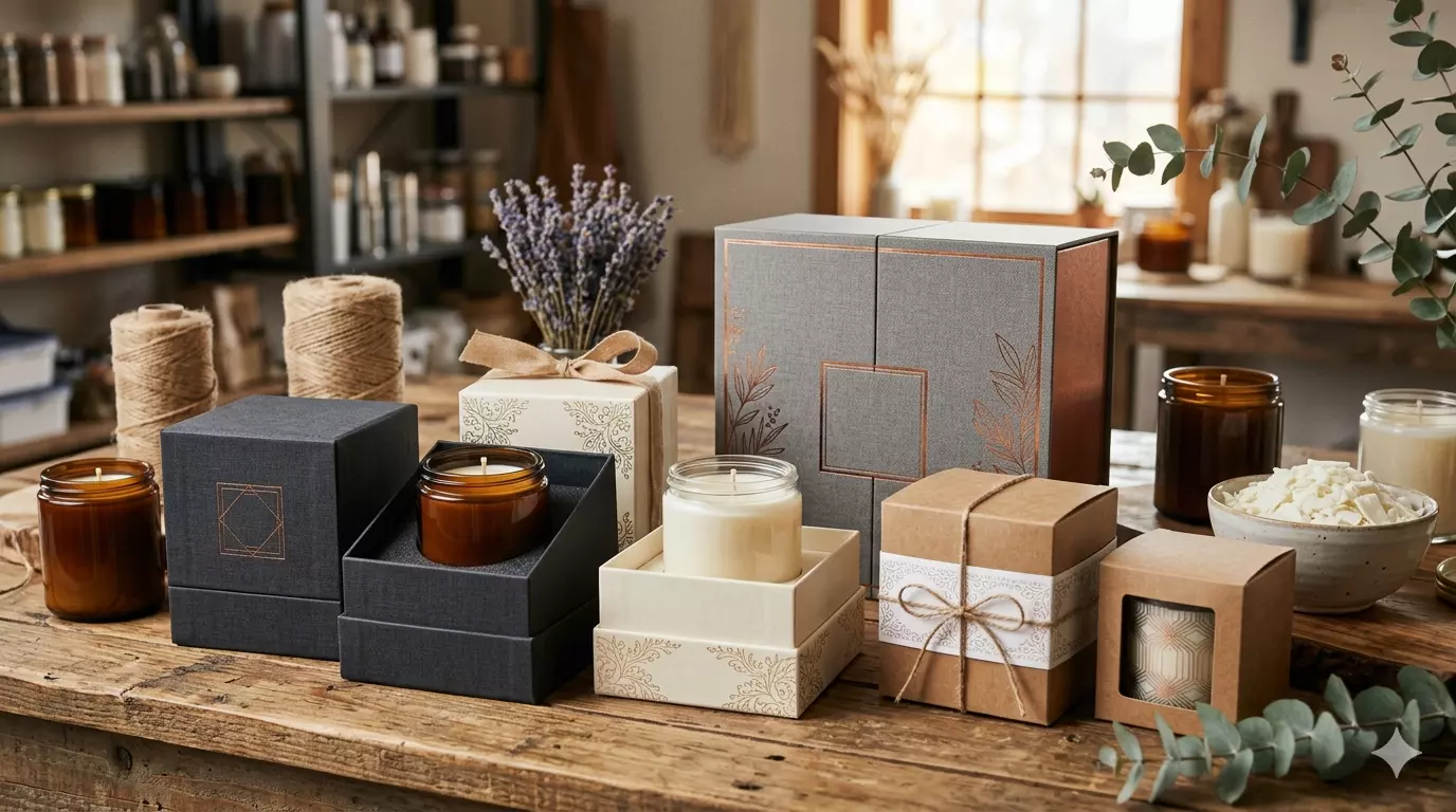 High-Quality Candle Packaging Boxes for Business Packaging Needs
