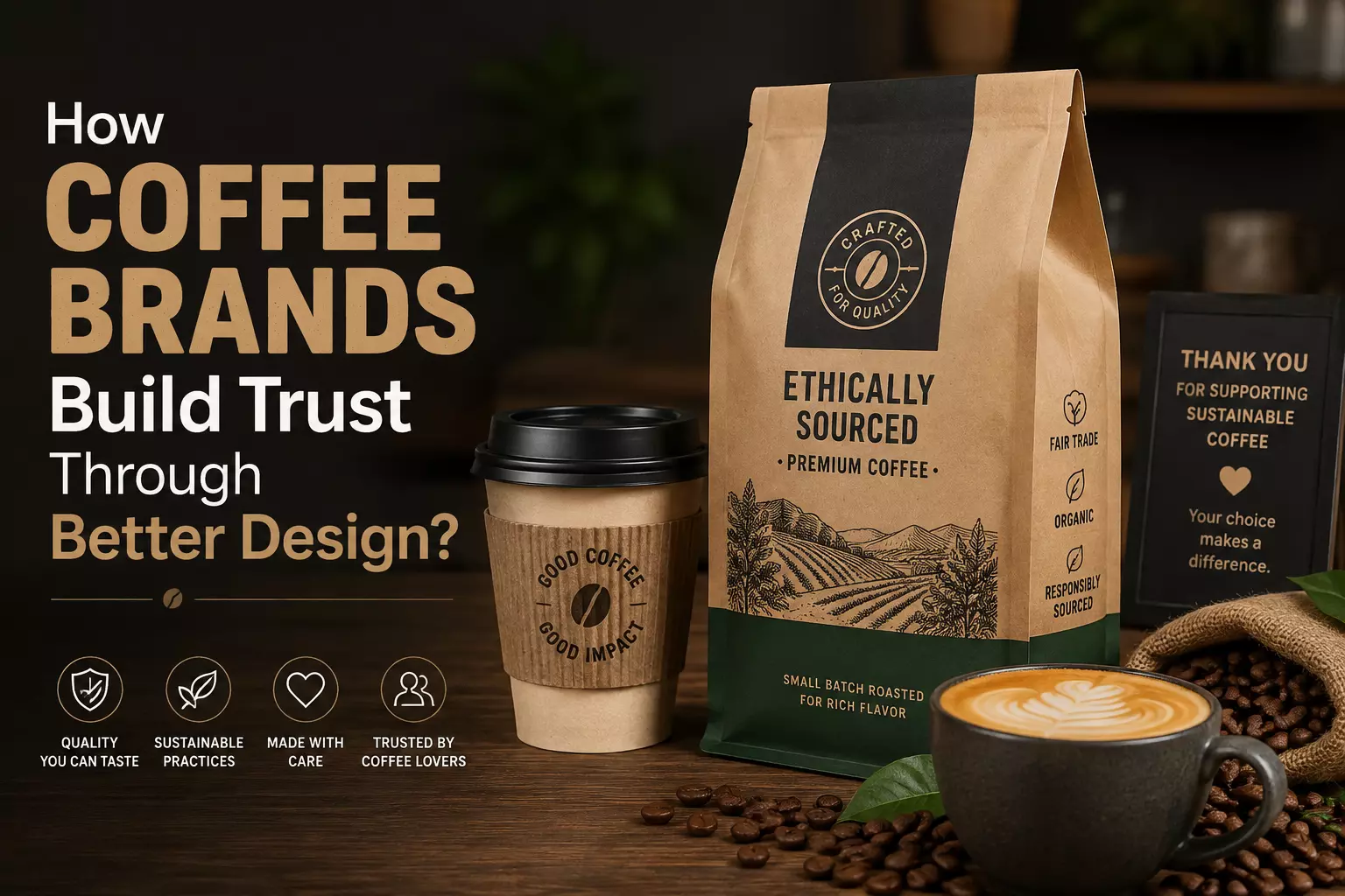 How Coffee Brands Build Trust Through Better Design?