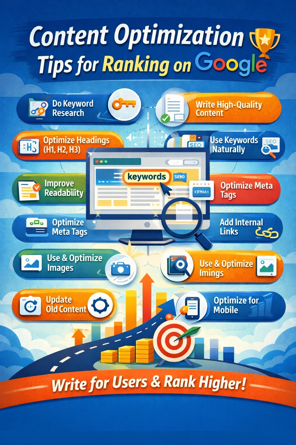 Content Optimization Tips for Ranking on Google