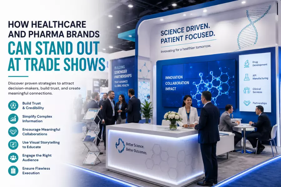 How Healthcare and Pharma Brands Can Stand Out at Trade Shows