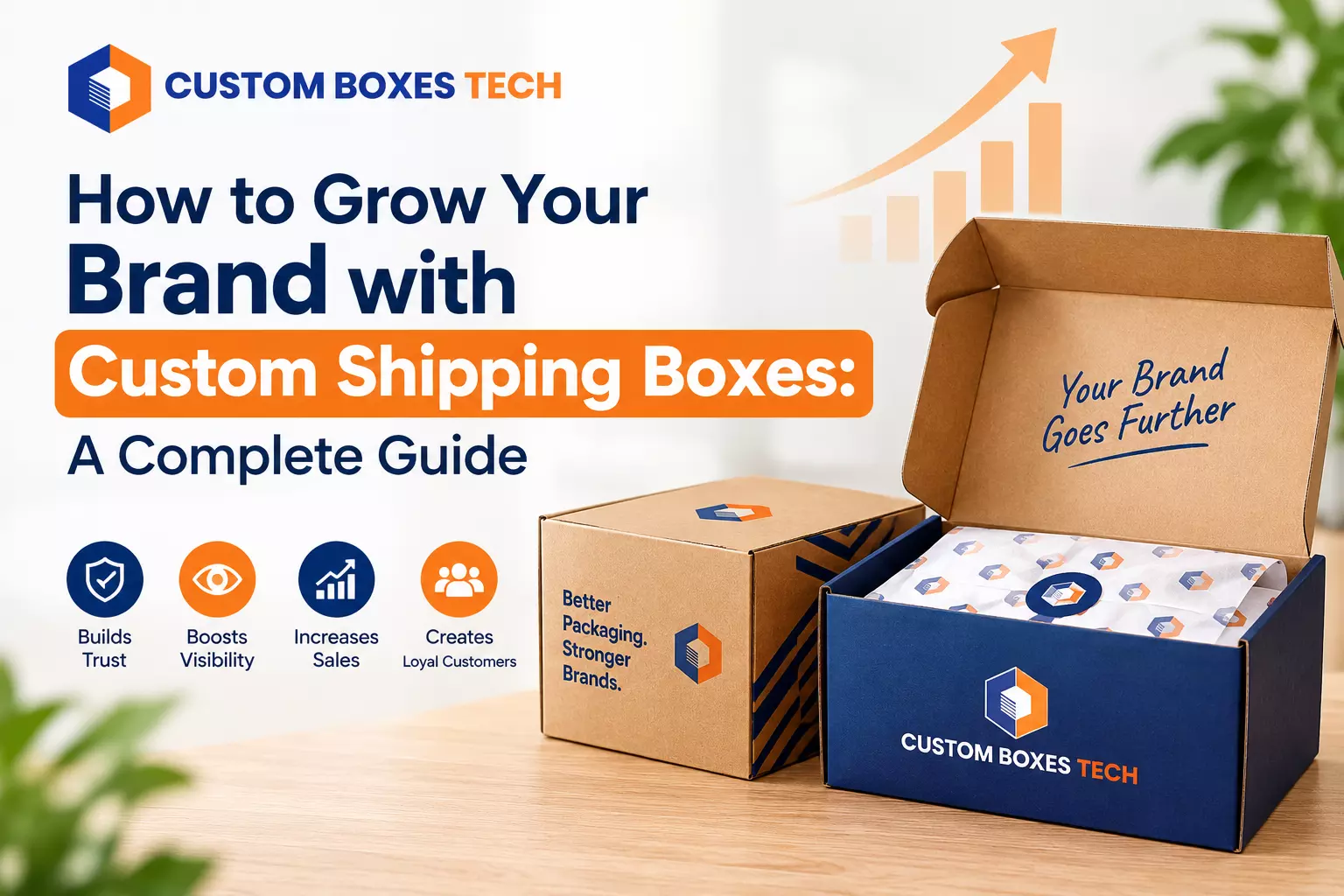 How to Grow Your Brand with Custom Shipping Boxes: A Complete Guide