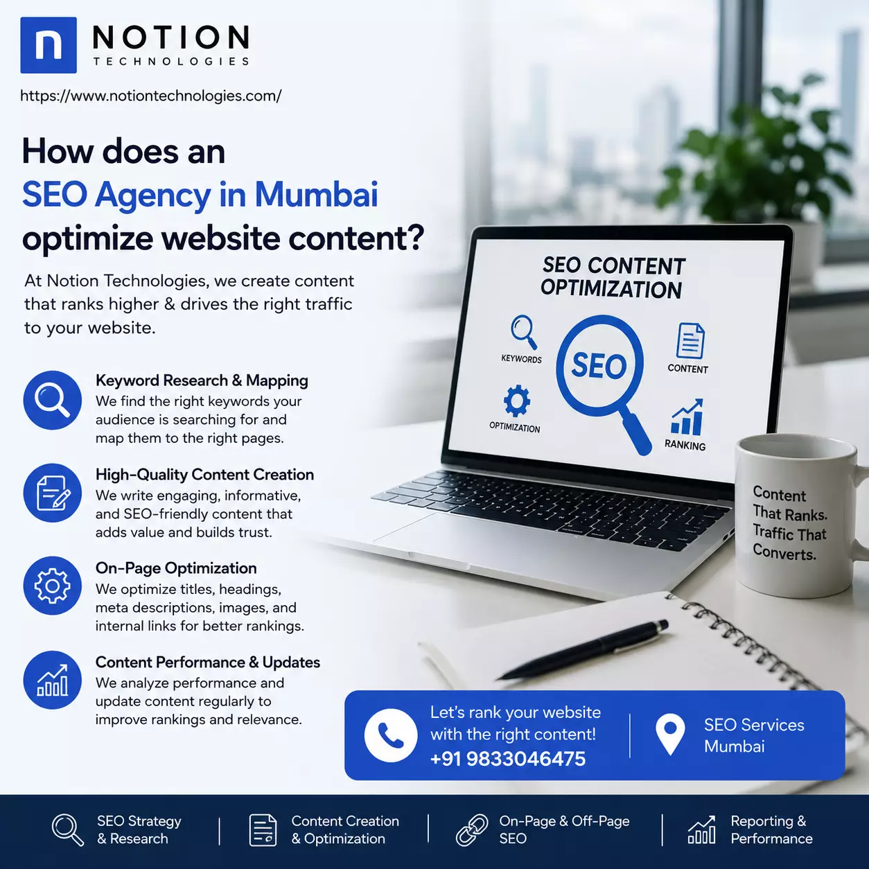 How Does an SEO Agency in Mumbai Optimize Website Content?