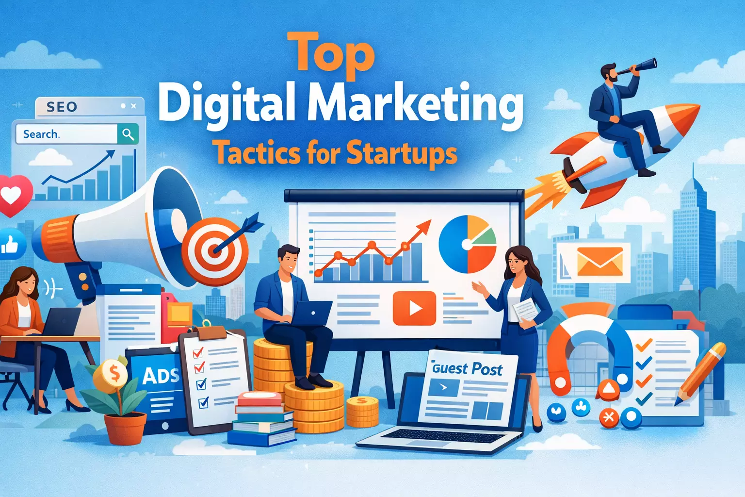 Top Digital Marketing Tactics for Startups