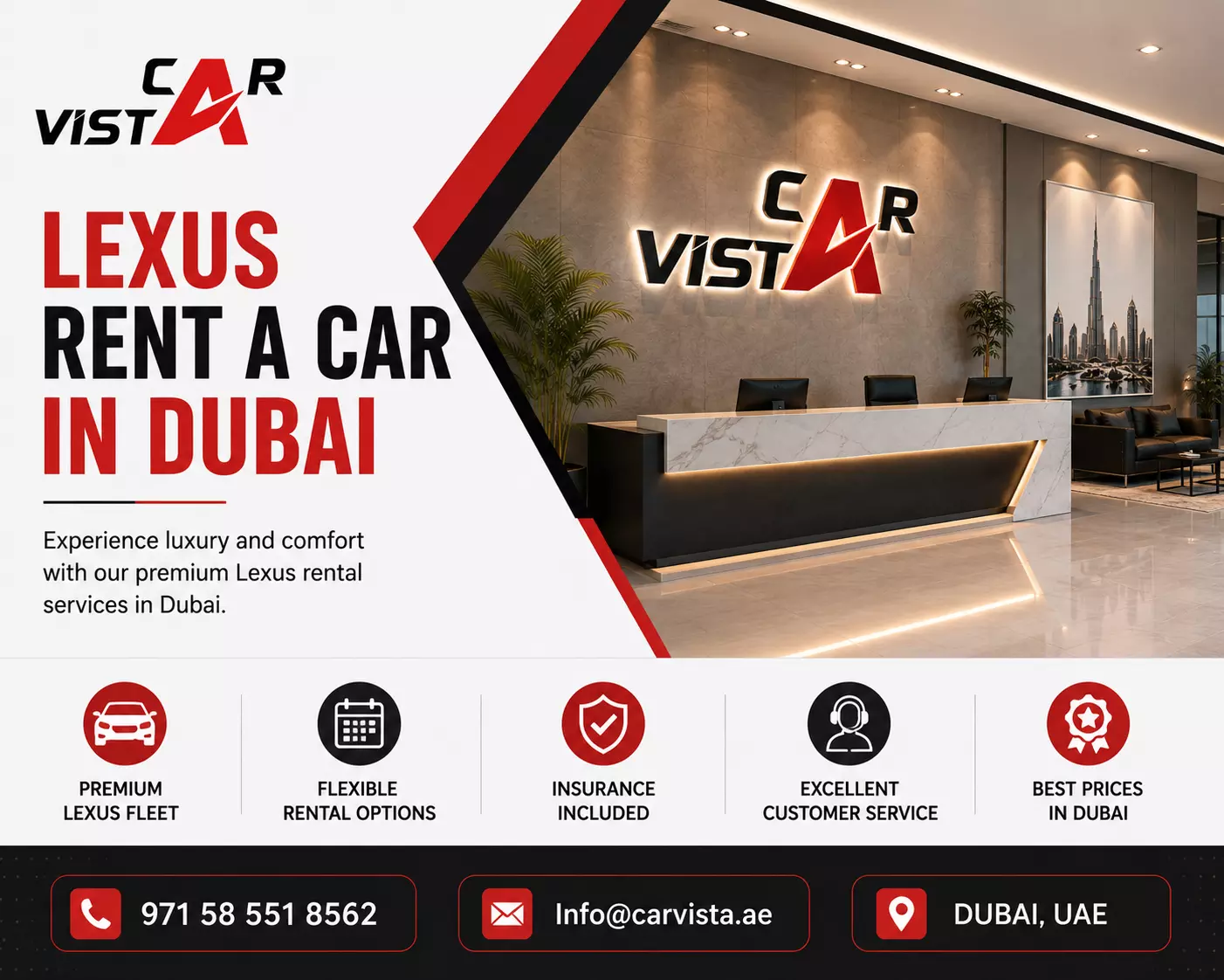 Where Can You Get Affordable Lexus Rent a Car in Dubai?