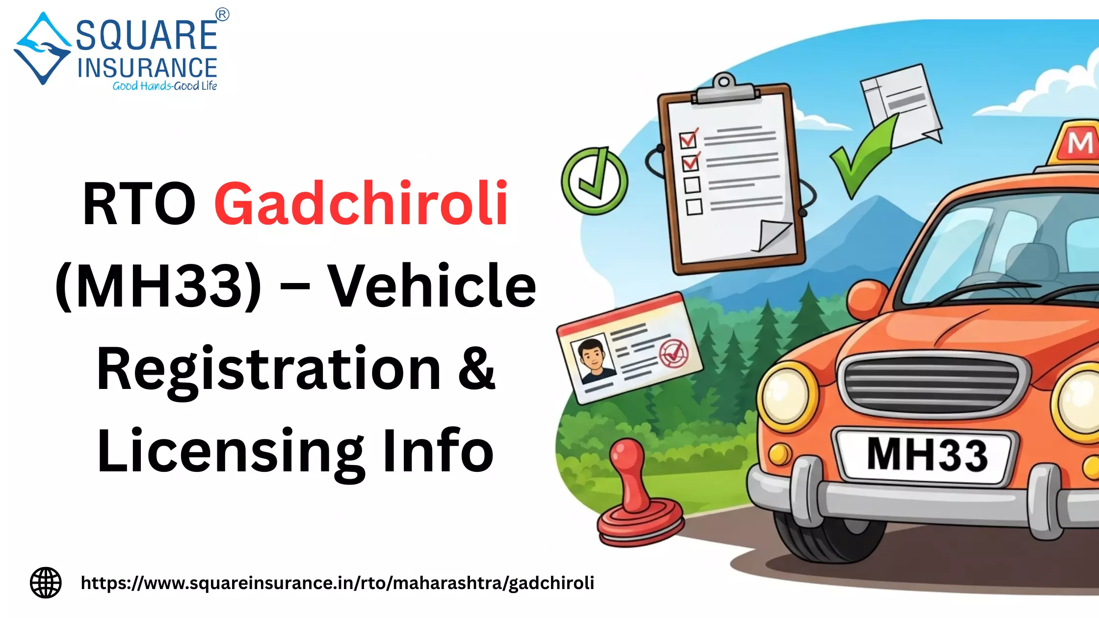 RTO Gadchiroli (MH33) – Vehicle Registration & Licensing Info