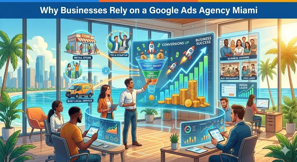 Why Businesses Rely on a Google Ads Agency Miami