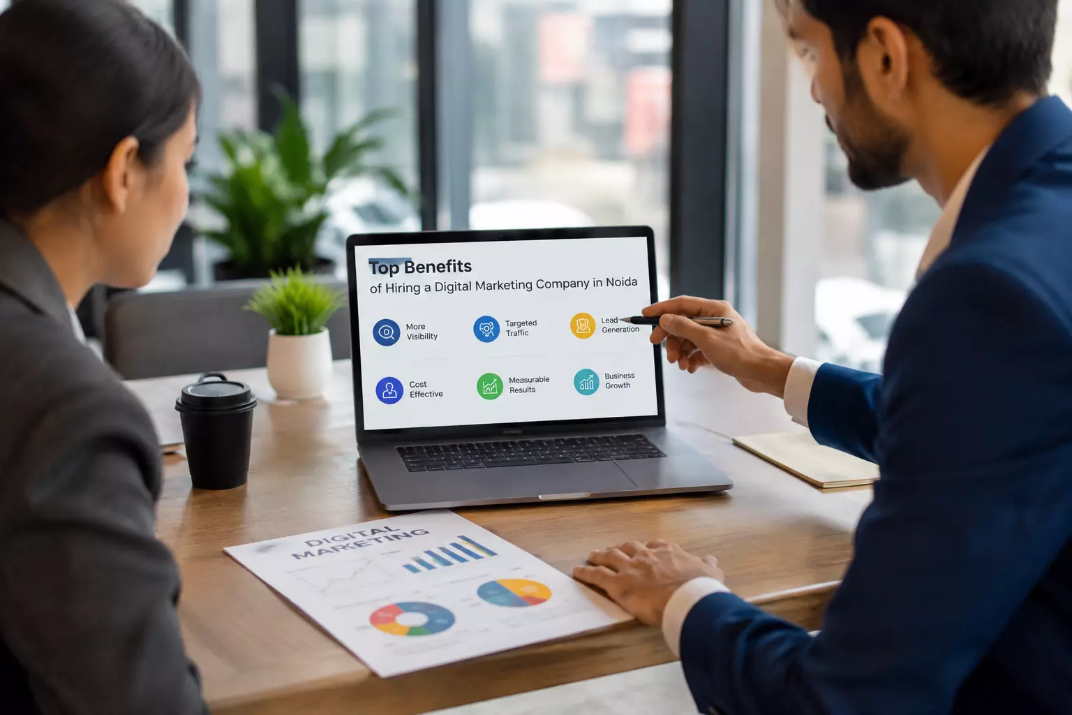 How a Digital Marketing Company in Noida Uses Data to Improve Campaign Results