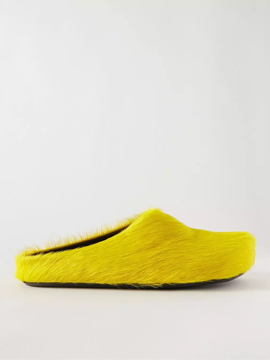 Are yellow marni slides Redefining the Role of Statement Footwear in Luxury Casualwear?