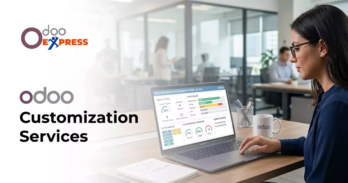 Odoo Customization Services – Tailored ERP for Manufacturing & Logistics