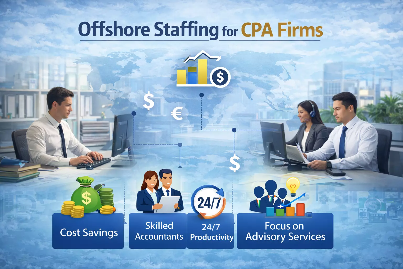 Offshore Staffing for CPA Firms: The Secret to Higher Profit and Efficiency?