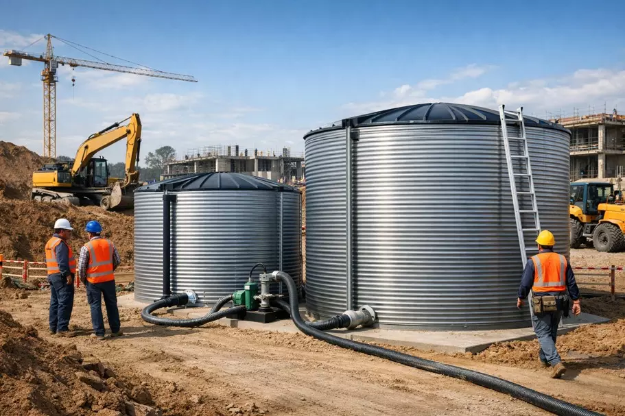 Construction Site Water Tanks Maintenance: Preventing Leaks with Water Tank Liners
