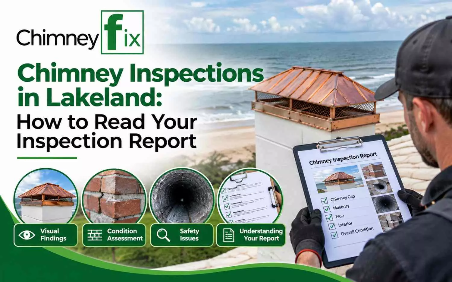 Chimney Inspections in Lakeland: How to Read Your Inspection Report