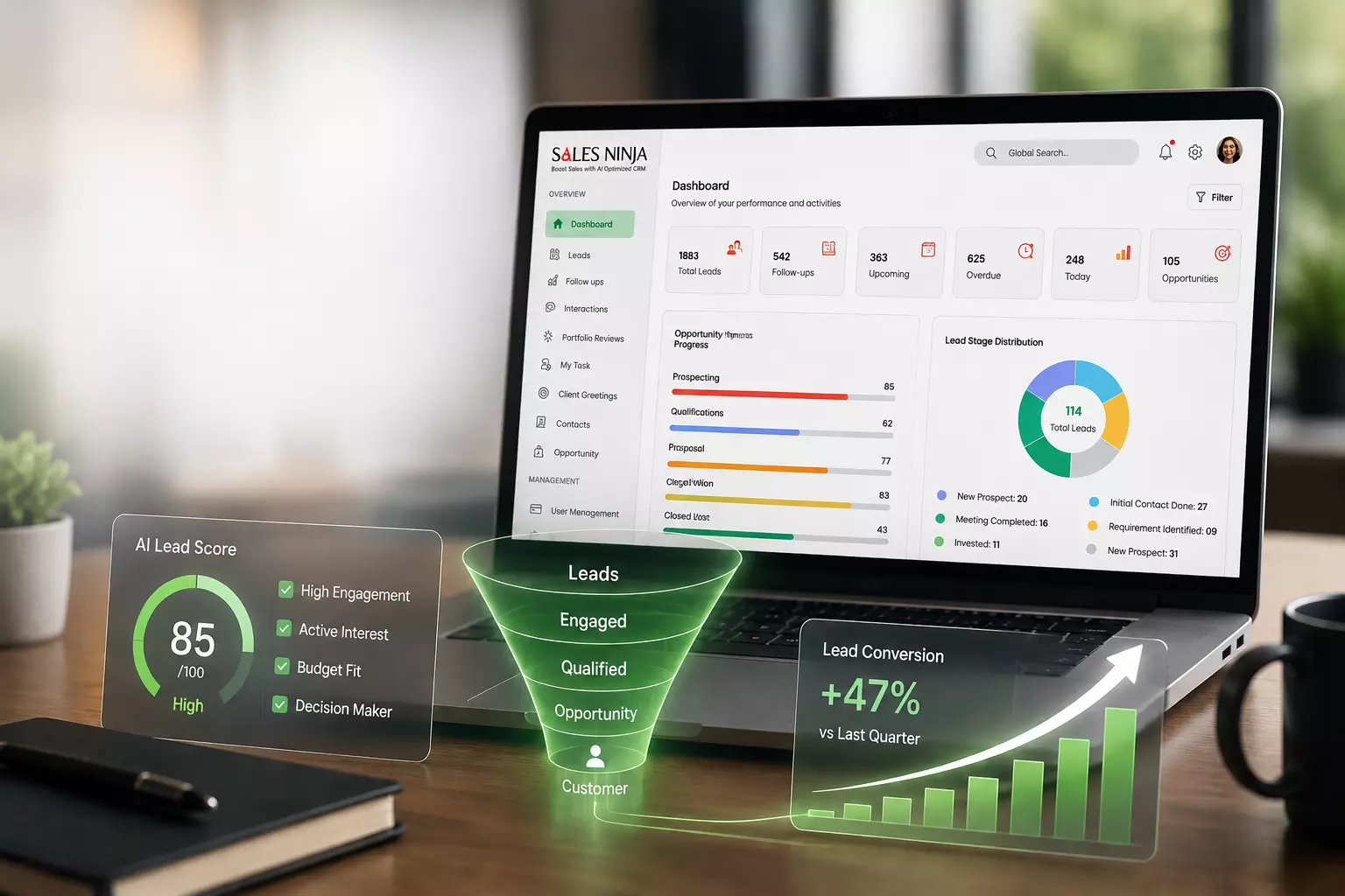 How Can AI Sales CRM Software India Improve Lead Conversion?
