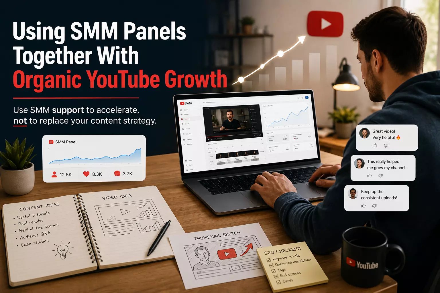 SMM Panels and Organic YouTube Growth Strategy
