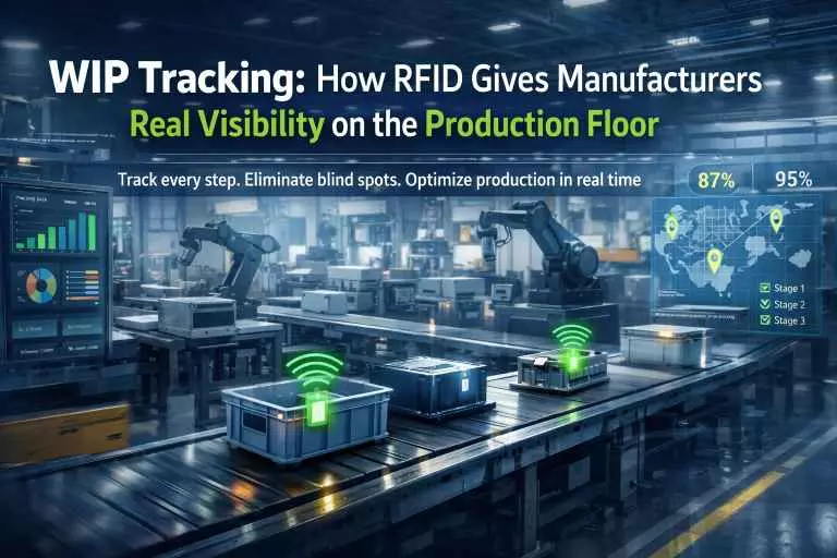 WIP Tracking: How RFID Gives Manufacturers Real Visibility on the Production Floor