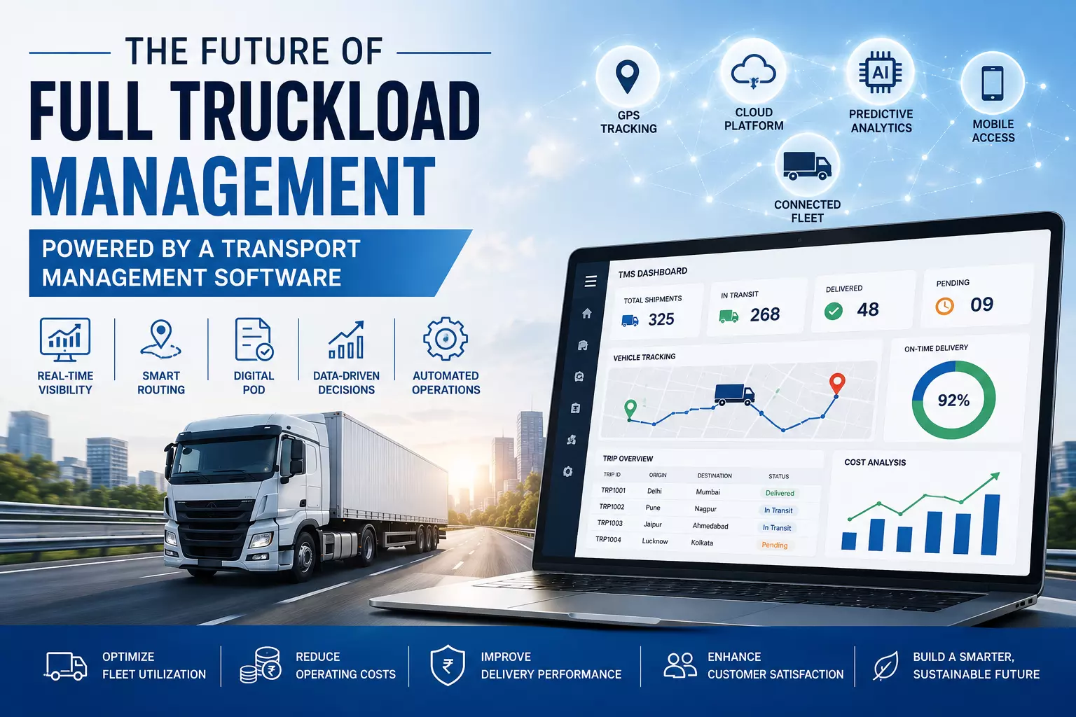 The Future of Full Truckload Management Software