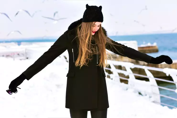 Seasonal Icon: Black Long Coat from Borders Of Blue