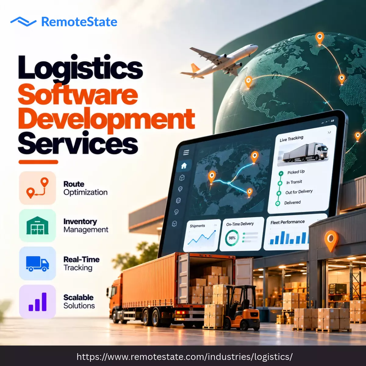 Can Logistics Software Development Services Support Real-Time Fleet and Warehouse Data Together?