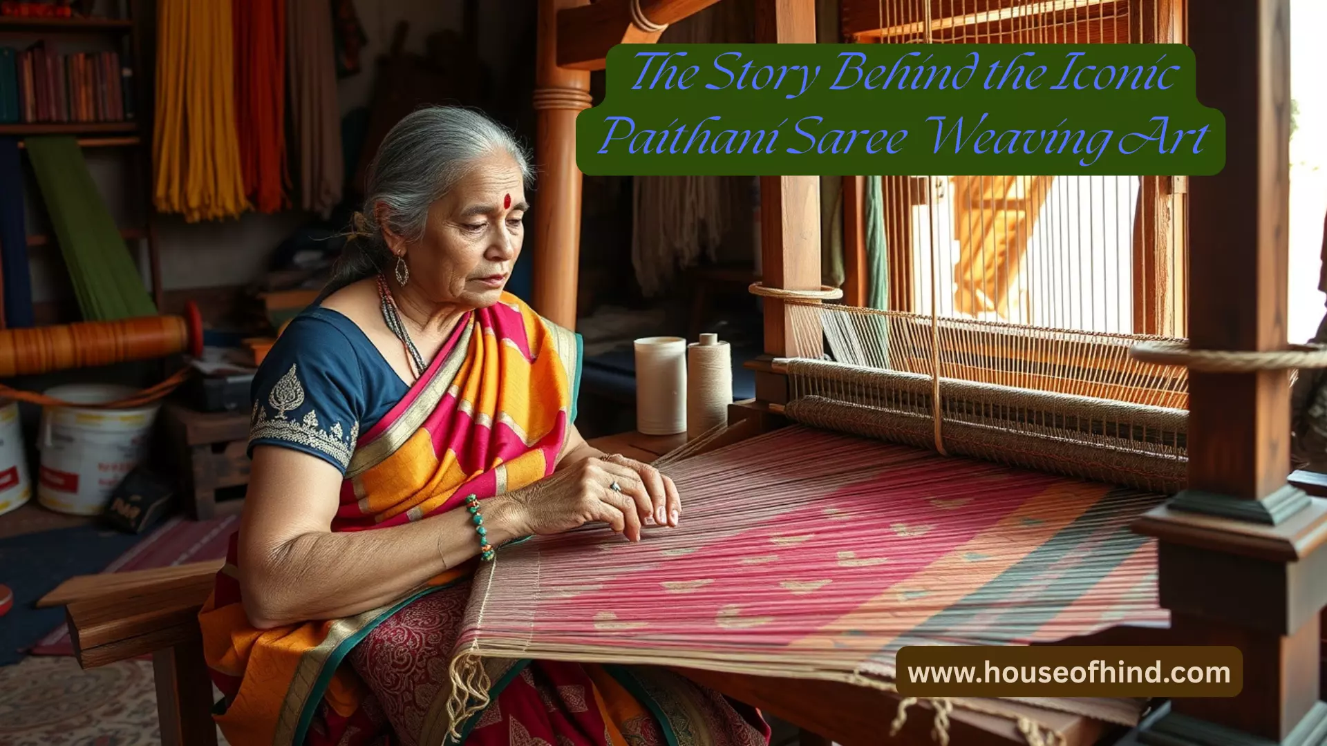The Story Behind the Iconic Paithani Saree Weaving Art