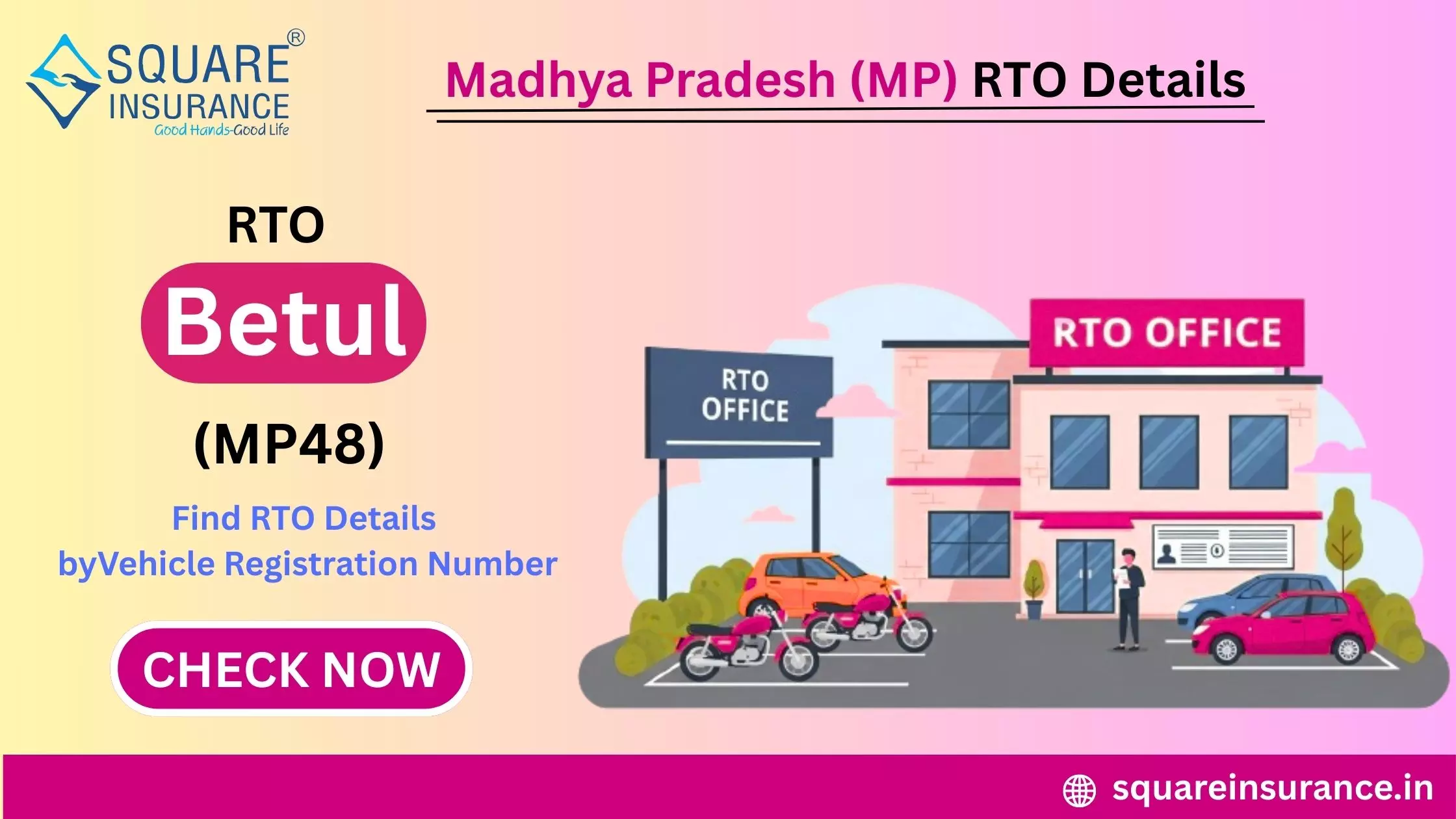 How to Get Vehicle Services at RTO Betul (MP48)?