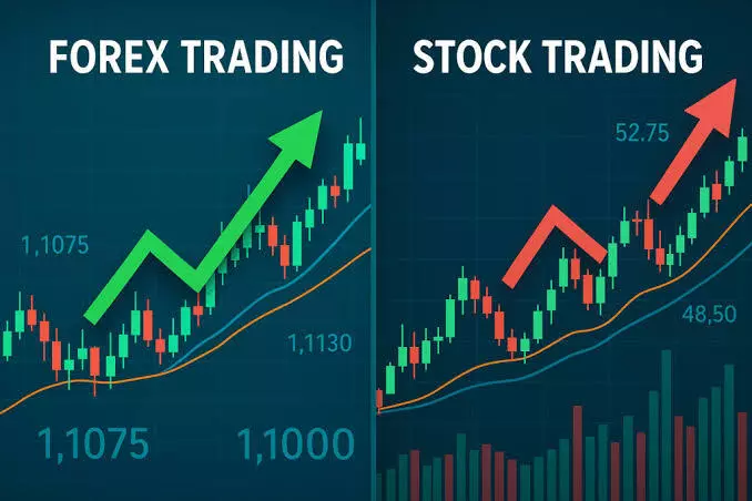 Forex Trading vs Stock Trading: What's the Difference?