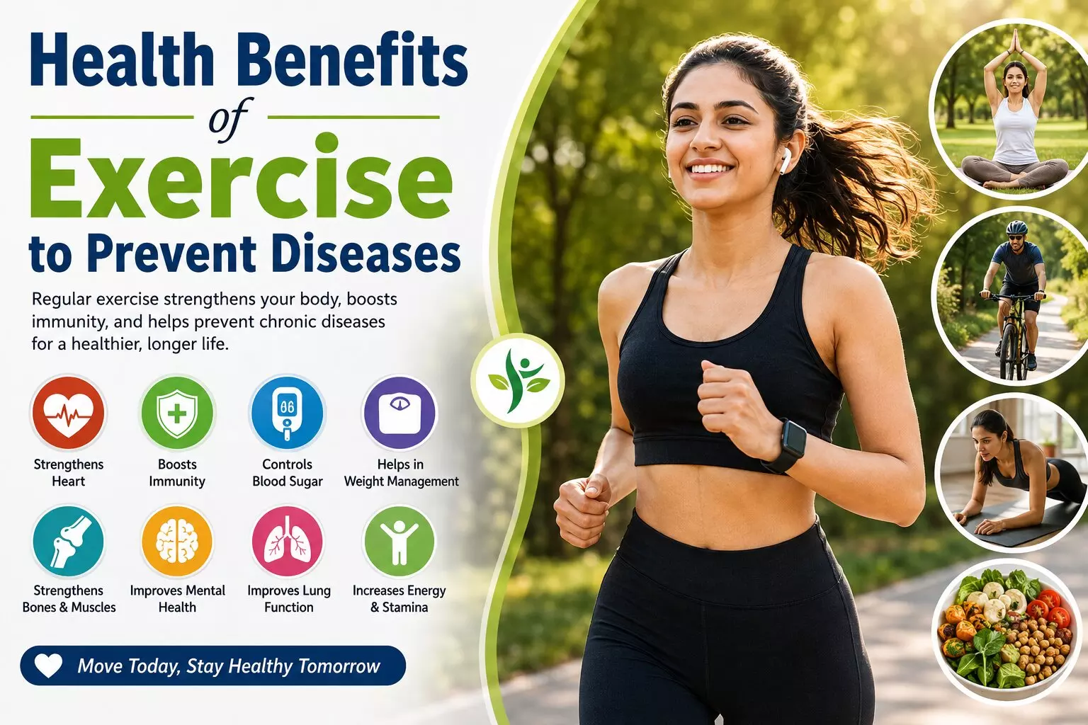 Health Benefits of Exercise to Prevent Diseases
