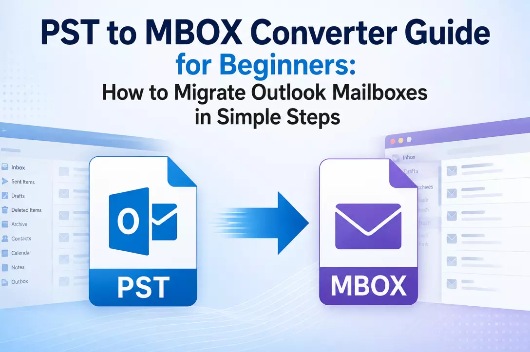 PST to MBOX Converter Guide for Beginners: How to Migrate Outlook Mailboxes in Simple Steps