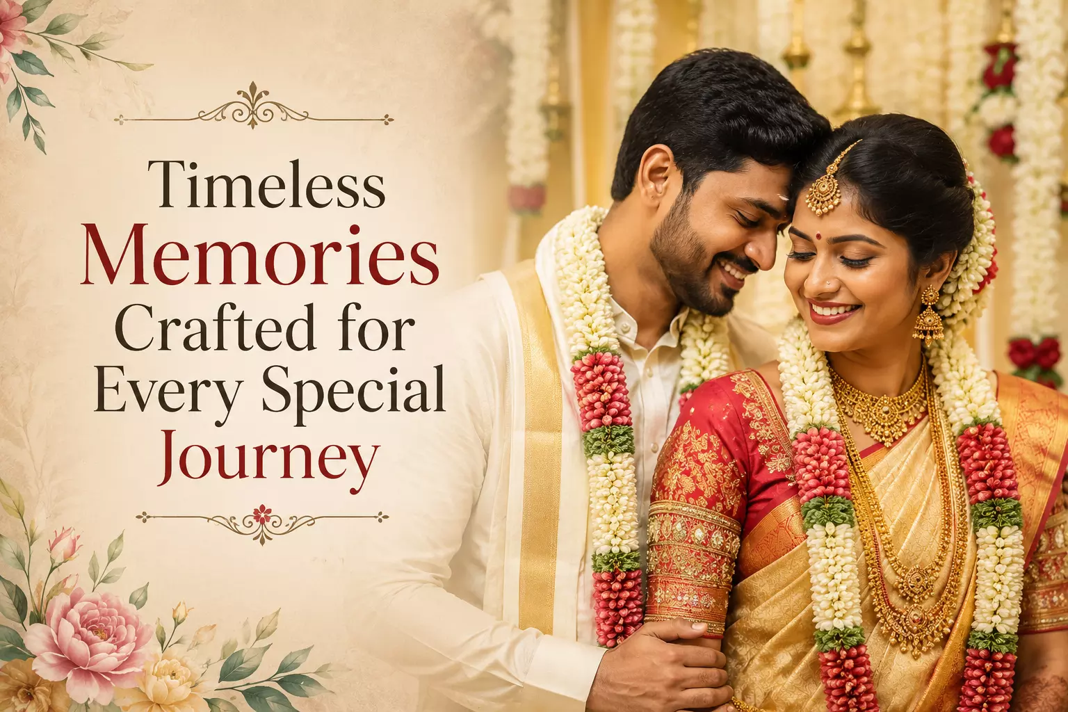 Timeless Memories Crafted for Every Special Journey