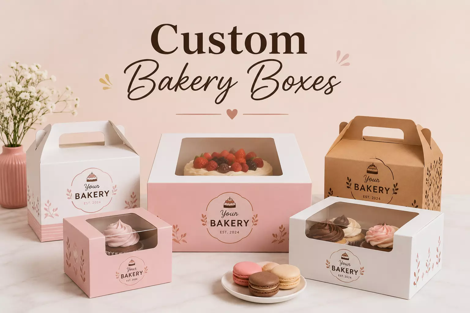 Custom Bakery Boxes: The Smart Packaging Choice for Modern Bakeries