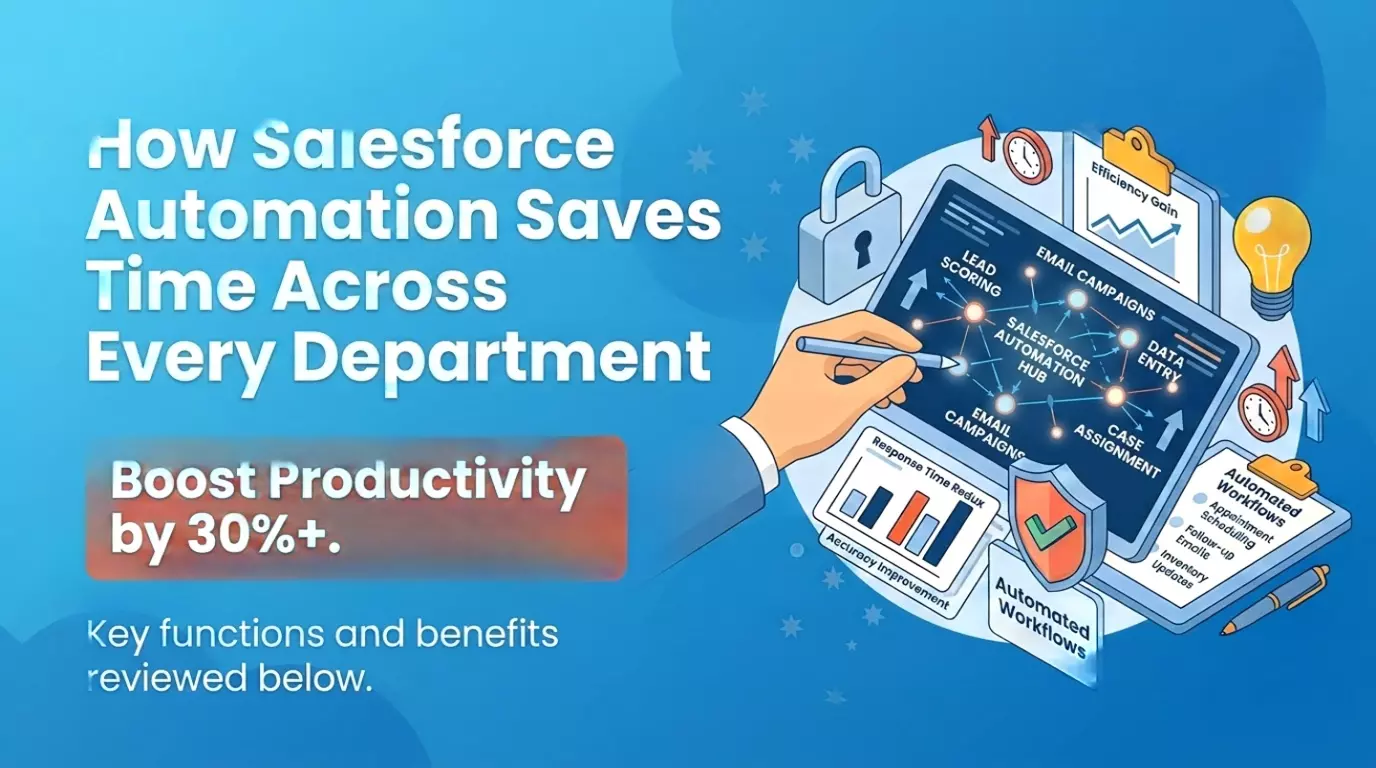 How Salesforce Automation Saves Time Across Every Department