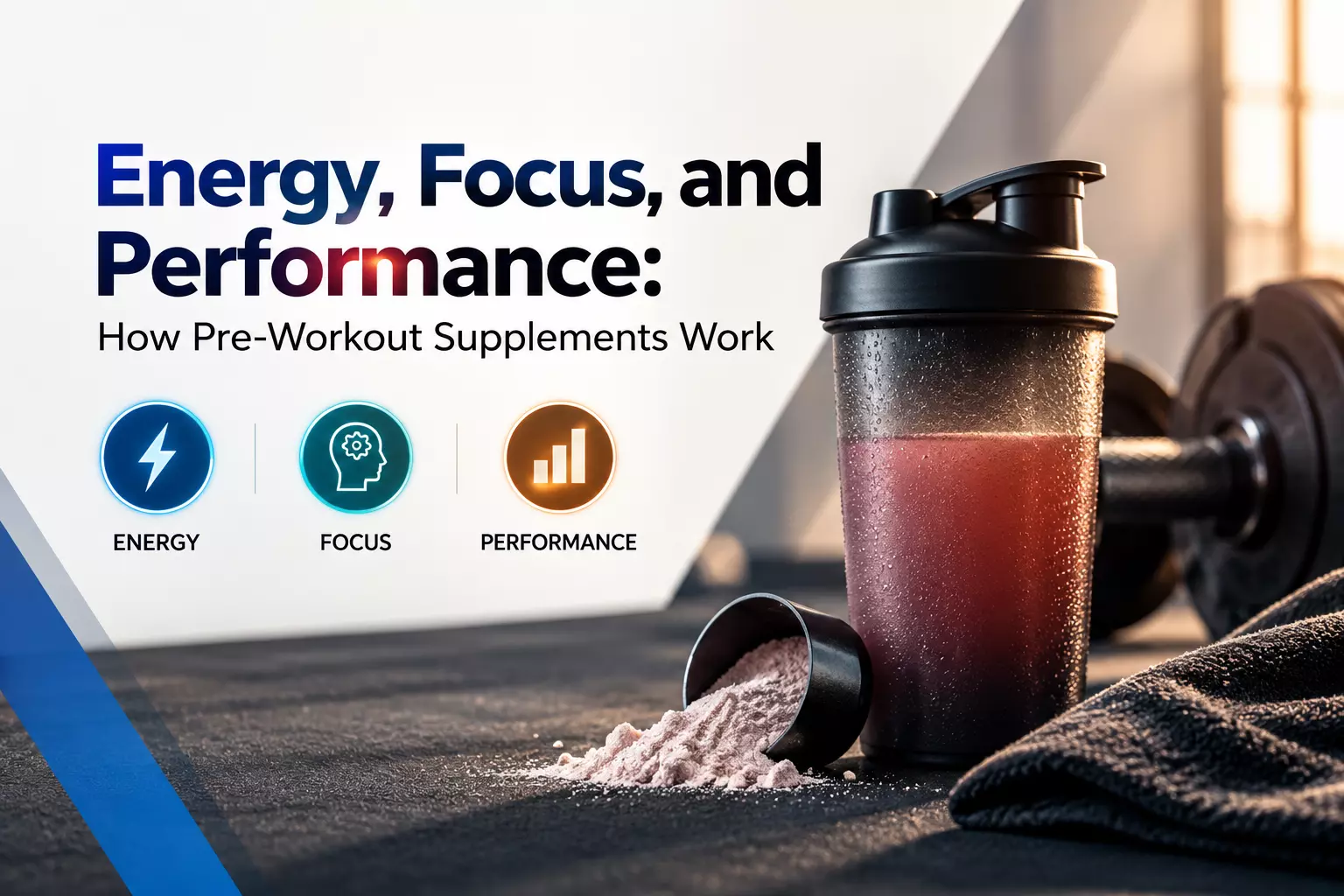 Energy, Focus, and Performance: How Pre-Workout Supplements Work