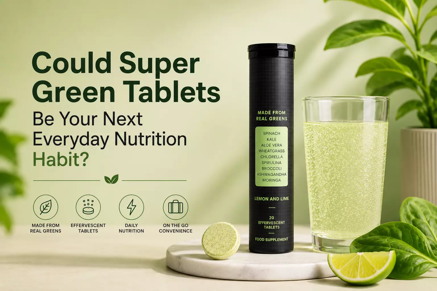 Could Super Green Tablets Be Your Next Everyday Nutrition Habit?