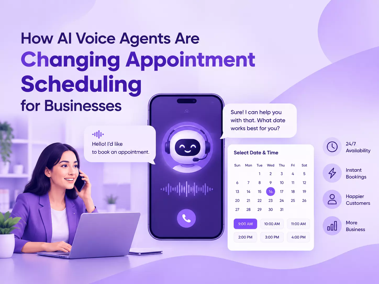 How AI Voice Agents Are Changing Appointment Scheduling for Businesses