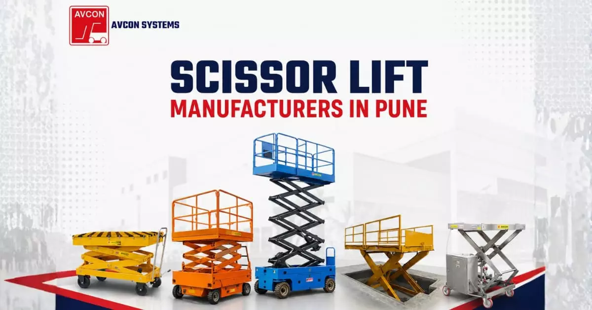 Scissor Lift Manufacturers in India, Pune, Chennai & Bangalore – Avcon System