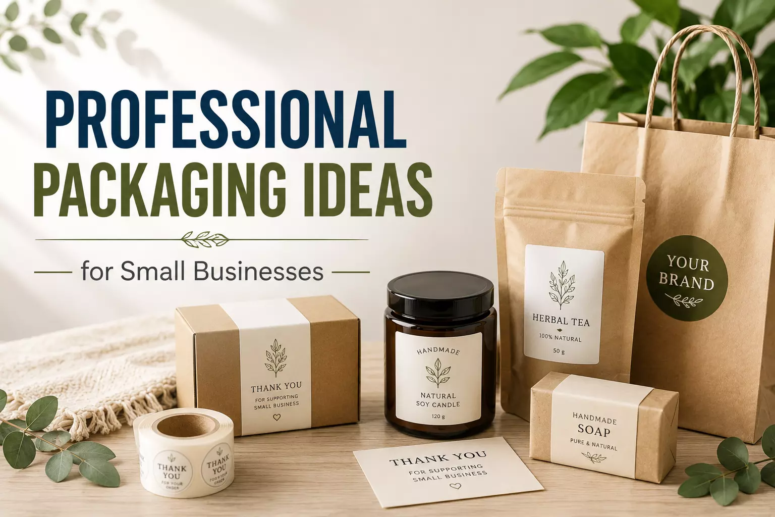 How Small Businesses Can Make Their Product Packaging Look More Professional