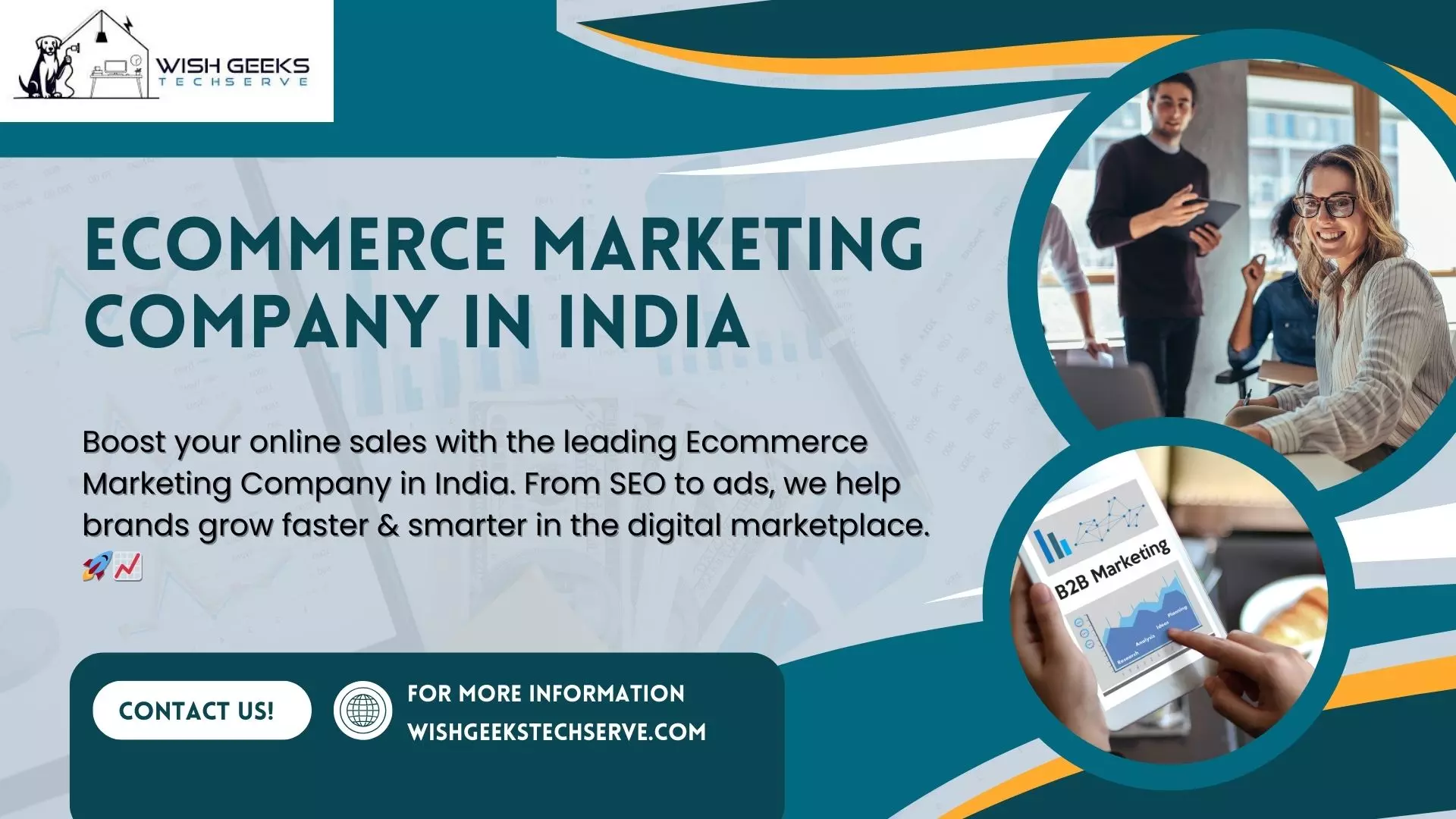 Ecommerce Marketing Company in India for Success – Wish Geeks Techserve