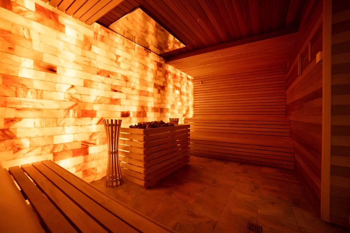 Wellness Routine with Salt Tiles in Spa Clubs