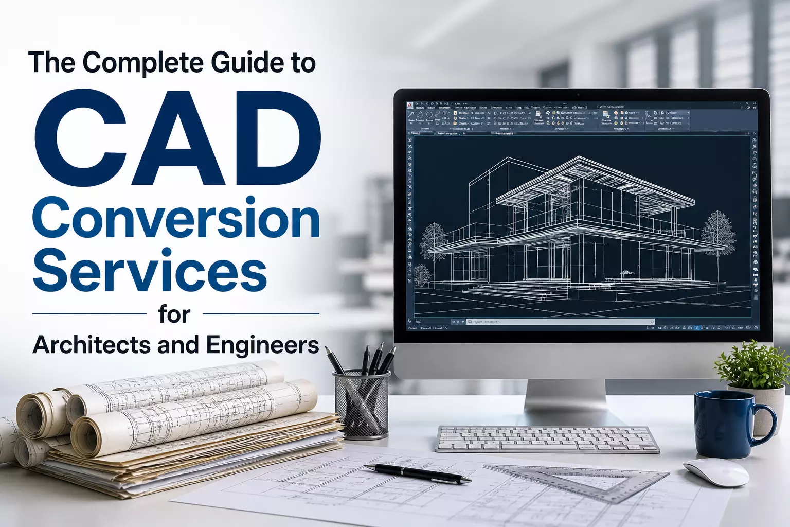 The Complete Guide to CAD Conversion Services for Architects and Engineers