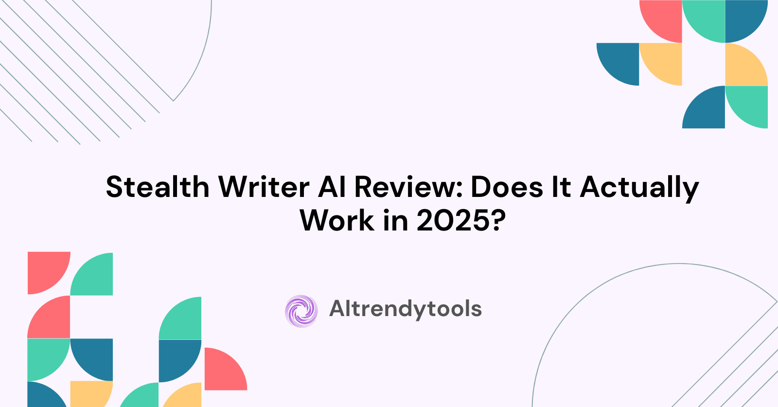 structure. The Stealth Writer Experiment: Can AI Write Without a Trace?