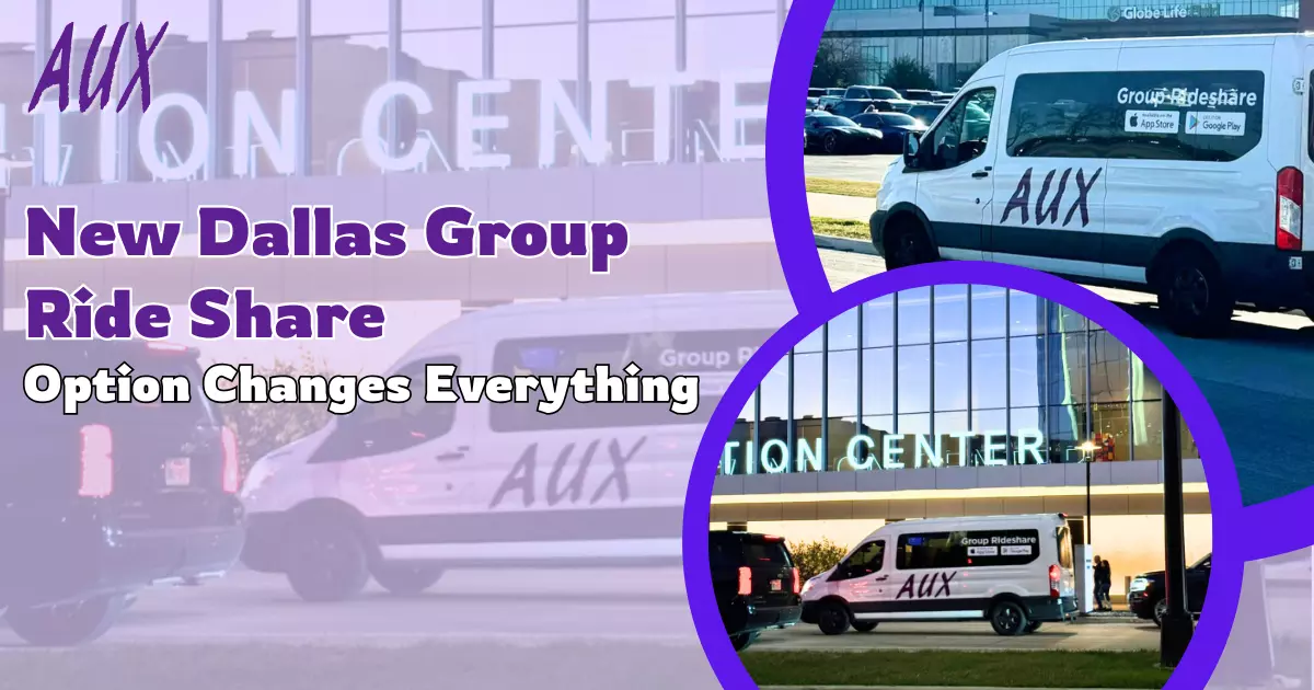 New Dallas Group Ride Share Option Changes Everything