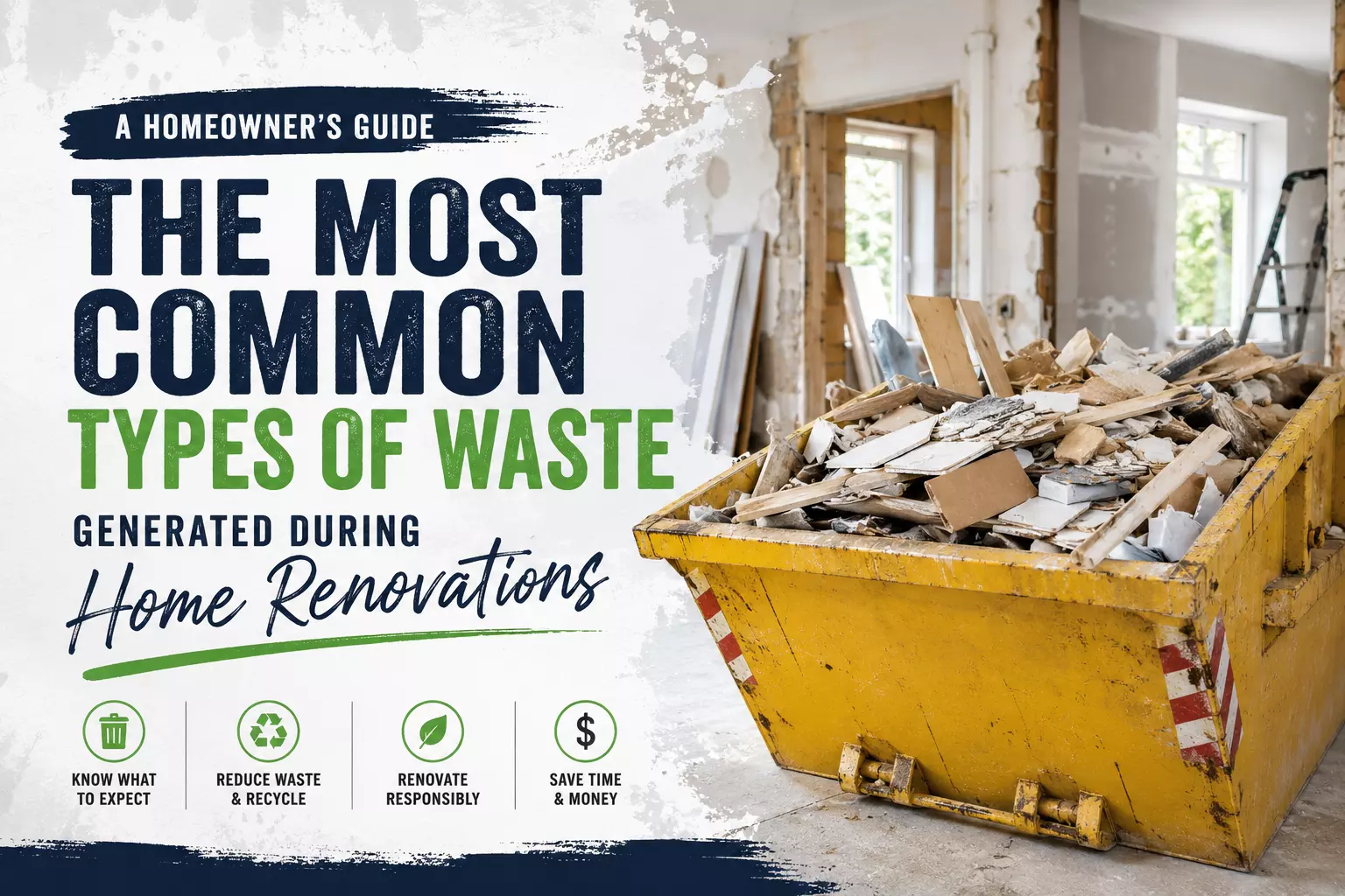 The Most Common Types of Waste Generated During Home Renovations