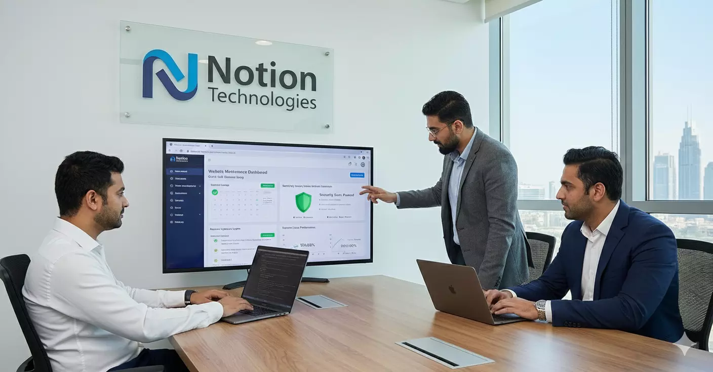 Do website design companies in the UAE offer maintenance services?