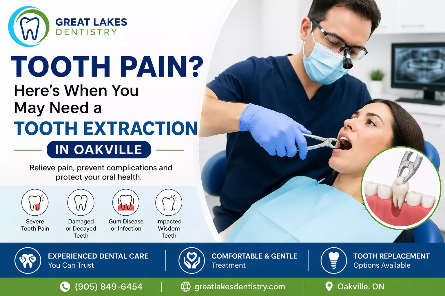 Tooth Pain? Here’s When You May Need a Tooth Extraction in Oakville