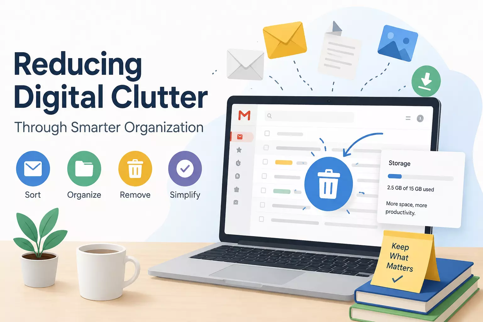 Reducing Digital Clutter Through Smarter Organization