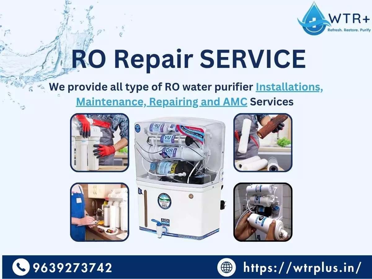 Why WTR+ is the Trusted Choice for Professional RO Services in Gadarpur