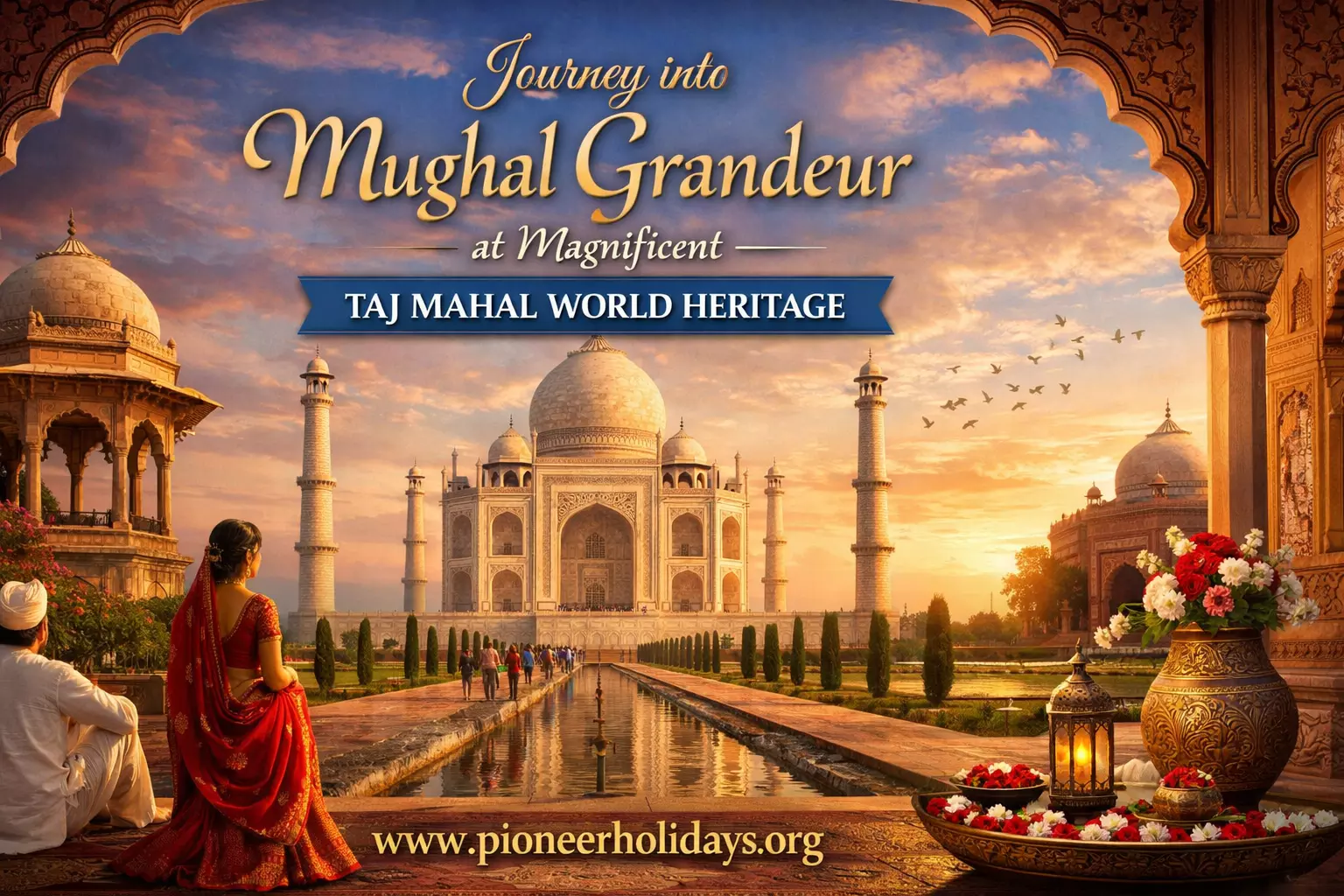 Journey into Mughal Grandeur at Magnificent Taj Mahal World Heritage