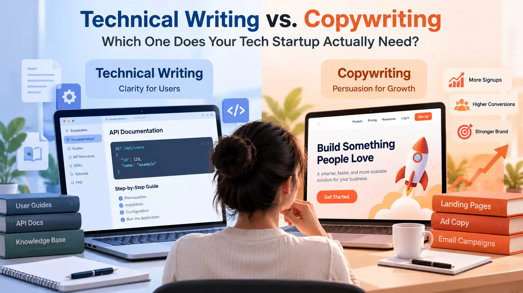 Technical Writing vs. Copywriting: Which Helps Your Startup Grow?