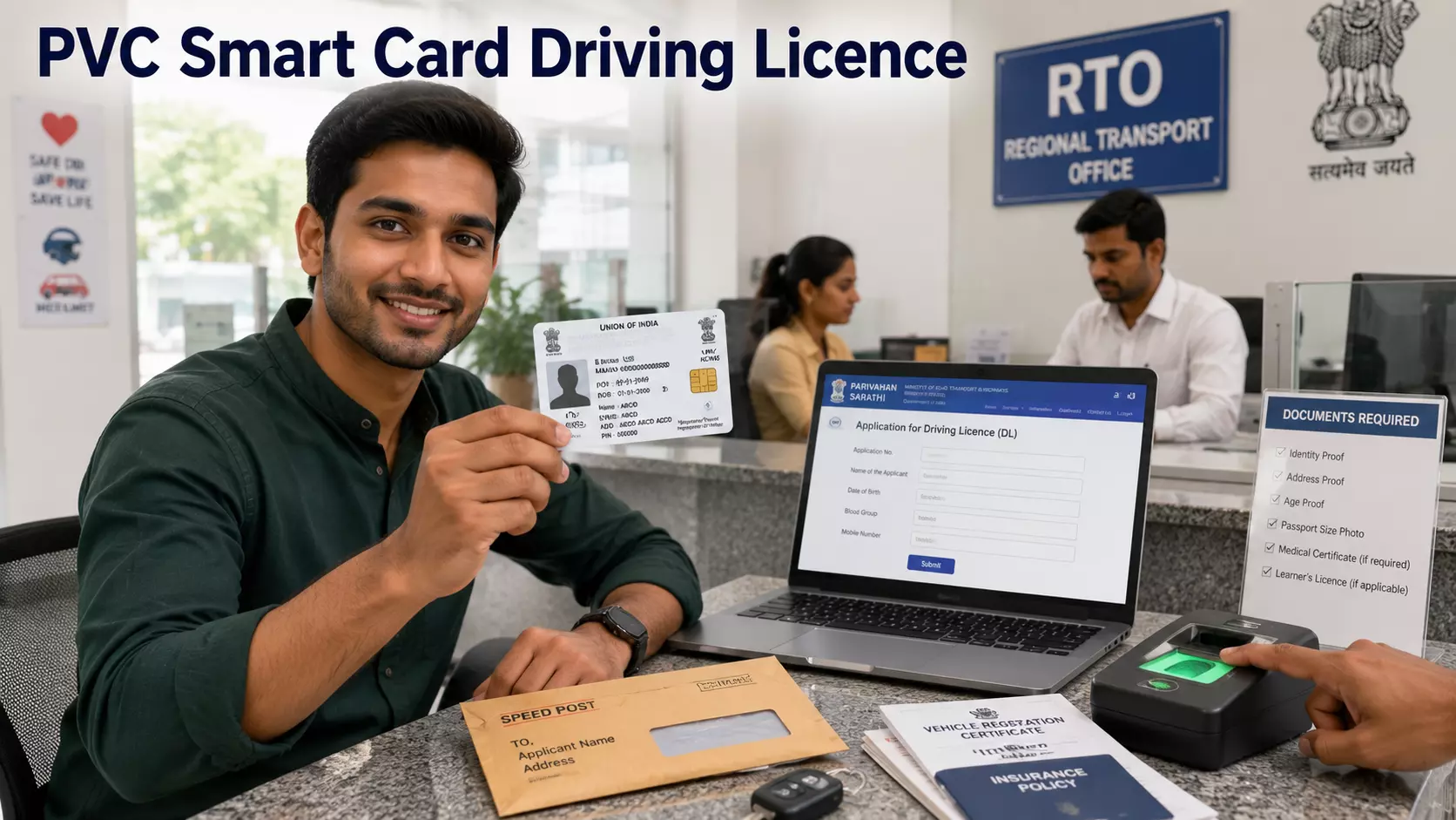 Apply for a PVC Smart Card Driving Licence: Complete Online and Offline Guide