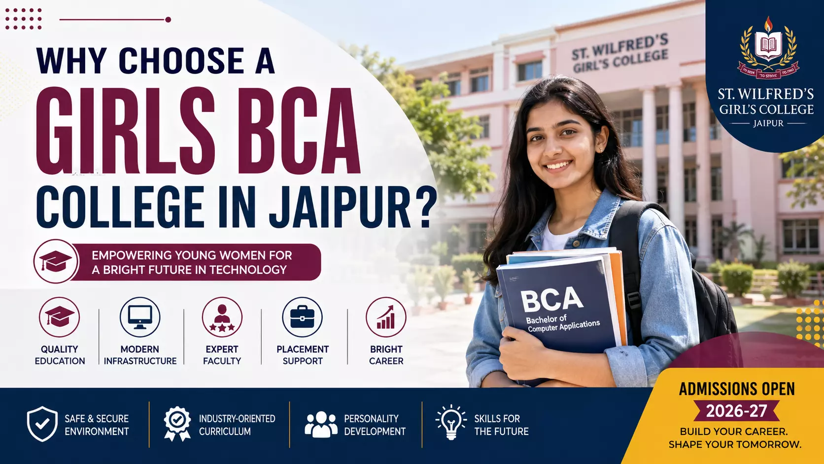 Why Choose a Girls BCA College in Jaipur