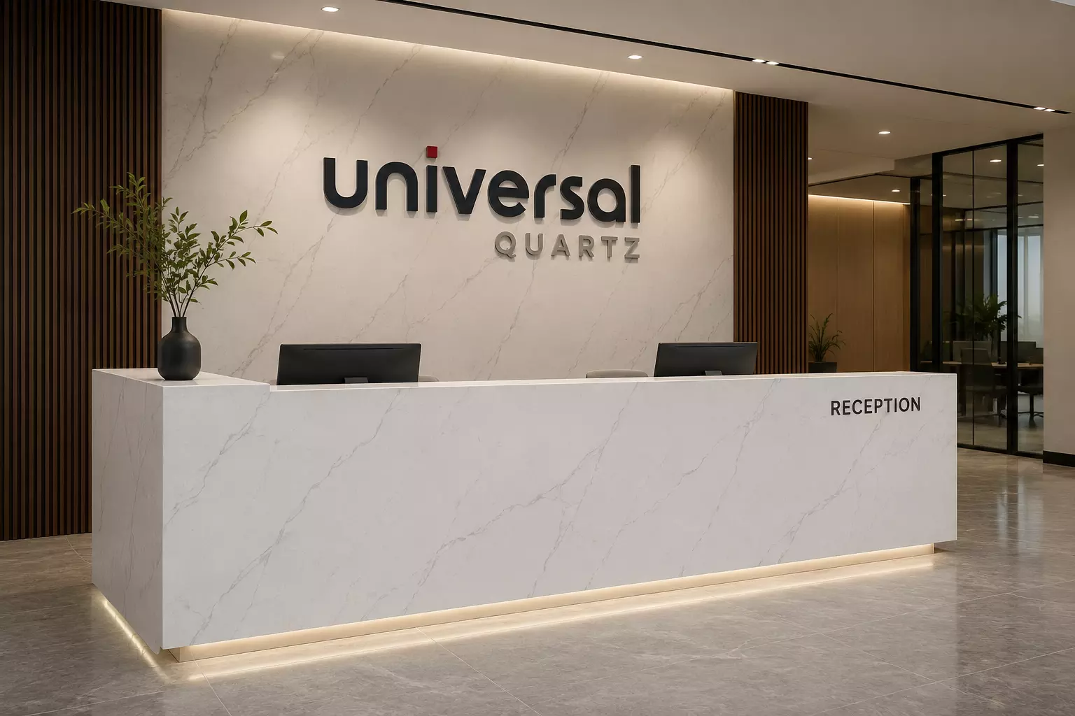Best Quartz Stone for Office Reception Counters in India